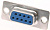 Розетка DB-9F Ningbo Zhenqin Electronic Розетка DB-9F Ningbo Zhenqin Electronic